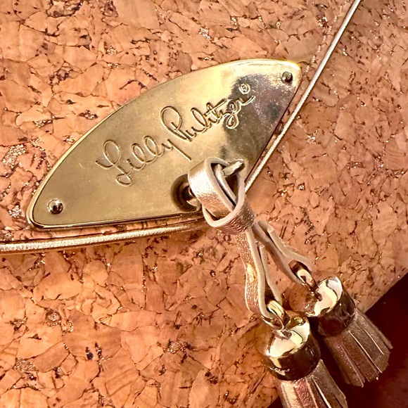 Lilly Pulitzer Cork Clutch - Picture 6 of 6